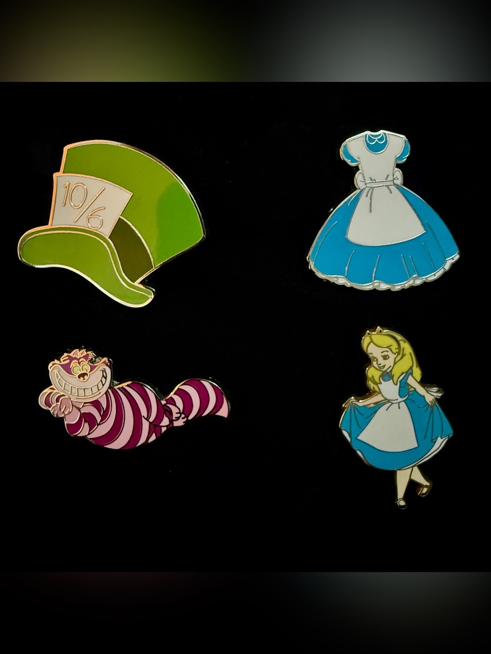 Disney Pins: Alice in Wonderland Lot